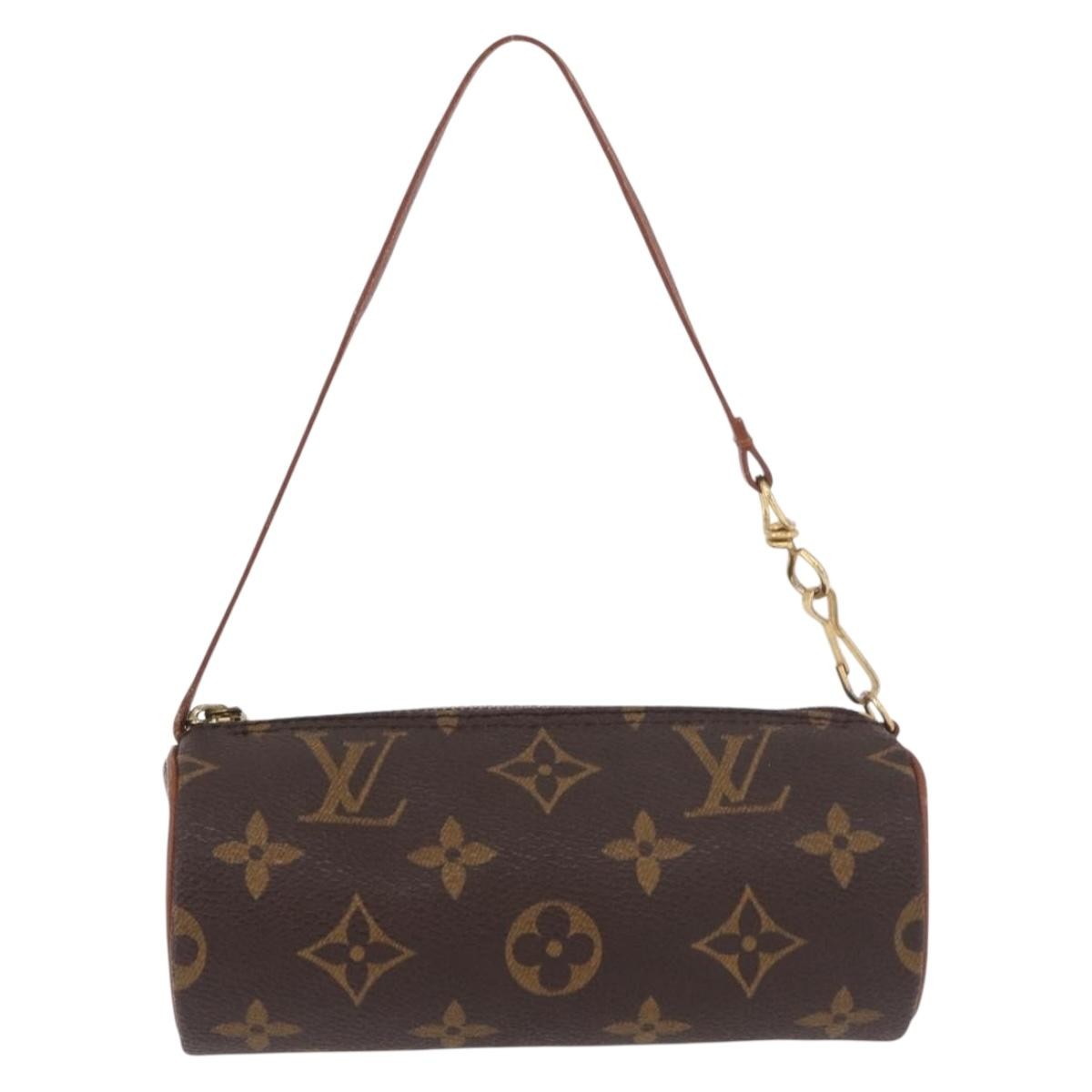 Louis Vuitton Papillon Pochette Monogram Canvas Brown Canvas Clutche & Pouche Bag (Pre-Owned)