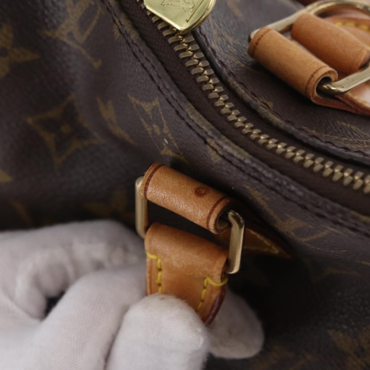 Louis Vuitton Alma Monogram Canvas Brown Canvas Handbag (Pre-Owned)