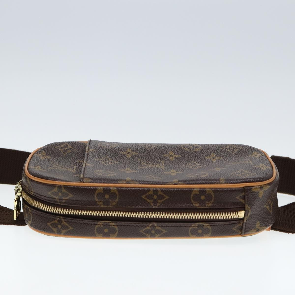 Louis Vuitton Pochette Gange Monogram Canvas Brown Canvas Clutche & Pouche Bag (Pre-Owned)