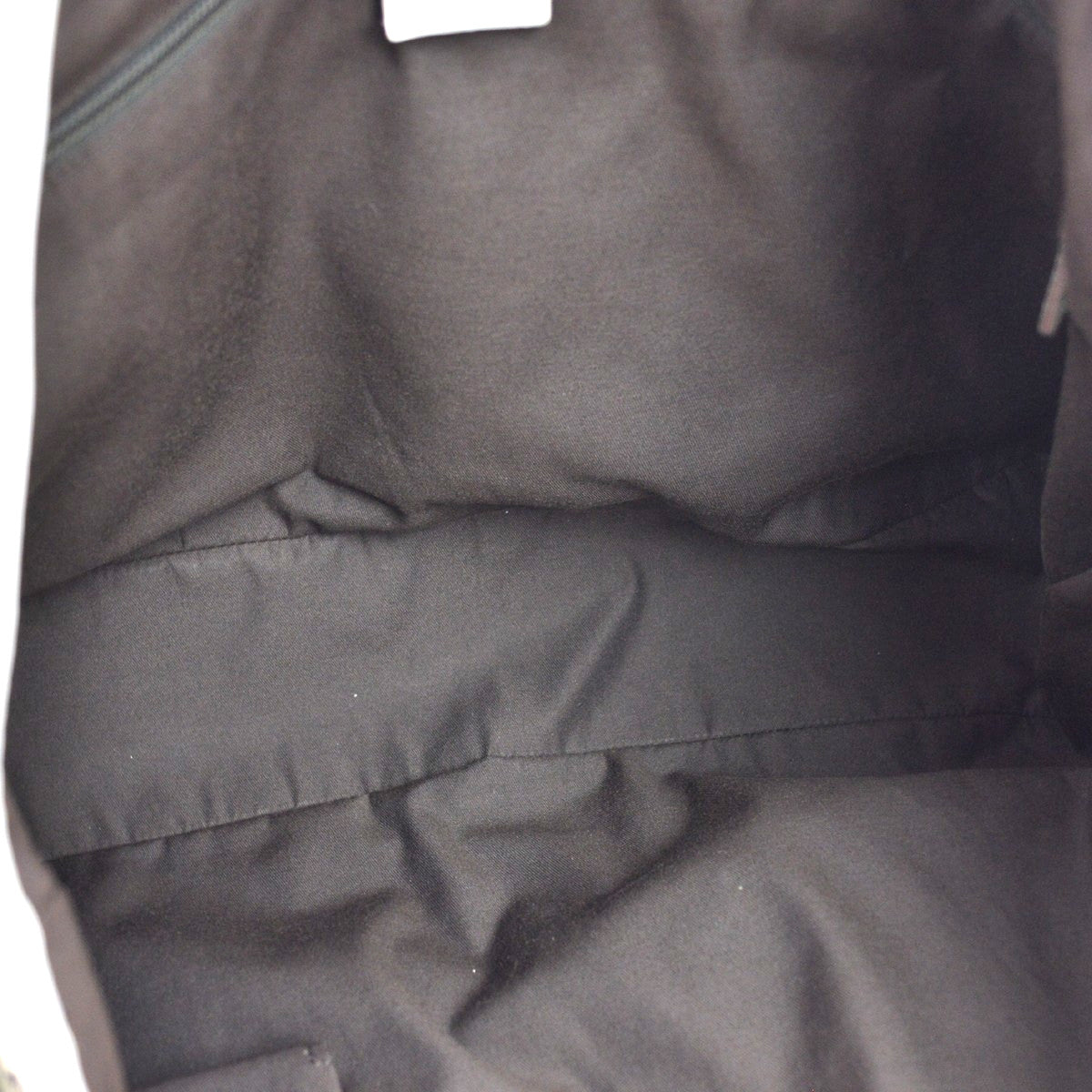 Gucci Belted Gg Canvas With Perforated Leather Beige Canvas Tote Bag Bag (Pre-Owned)