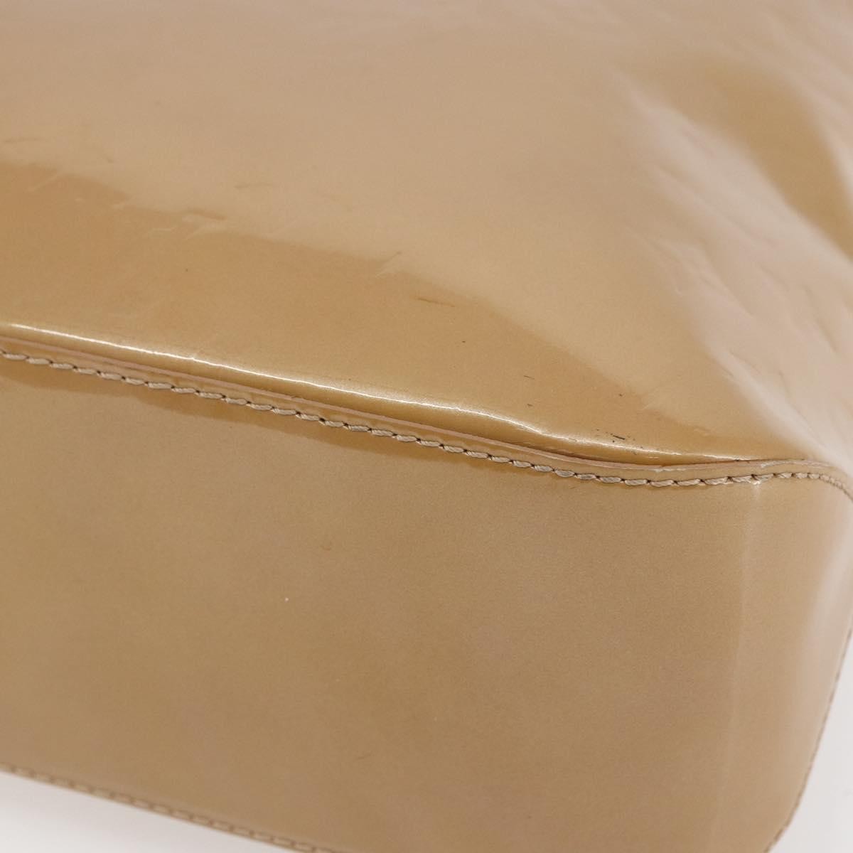 Louis Vuitton Brentwood Monogram Vernis Brown Patent_Leather Bag (Pre-Owned)