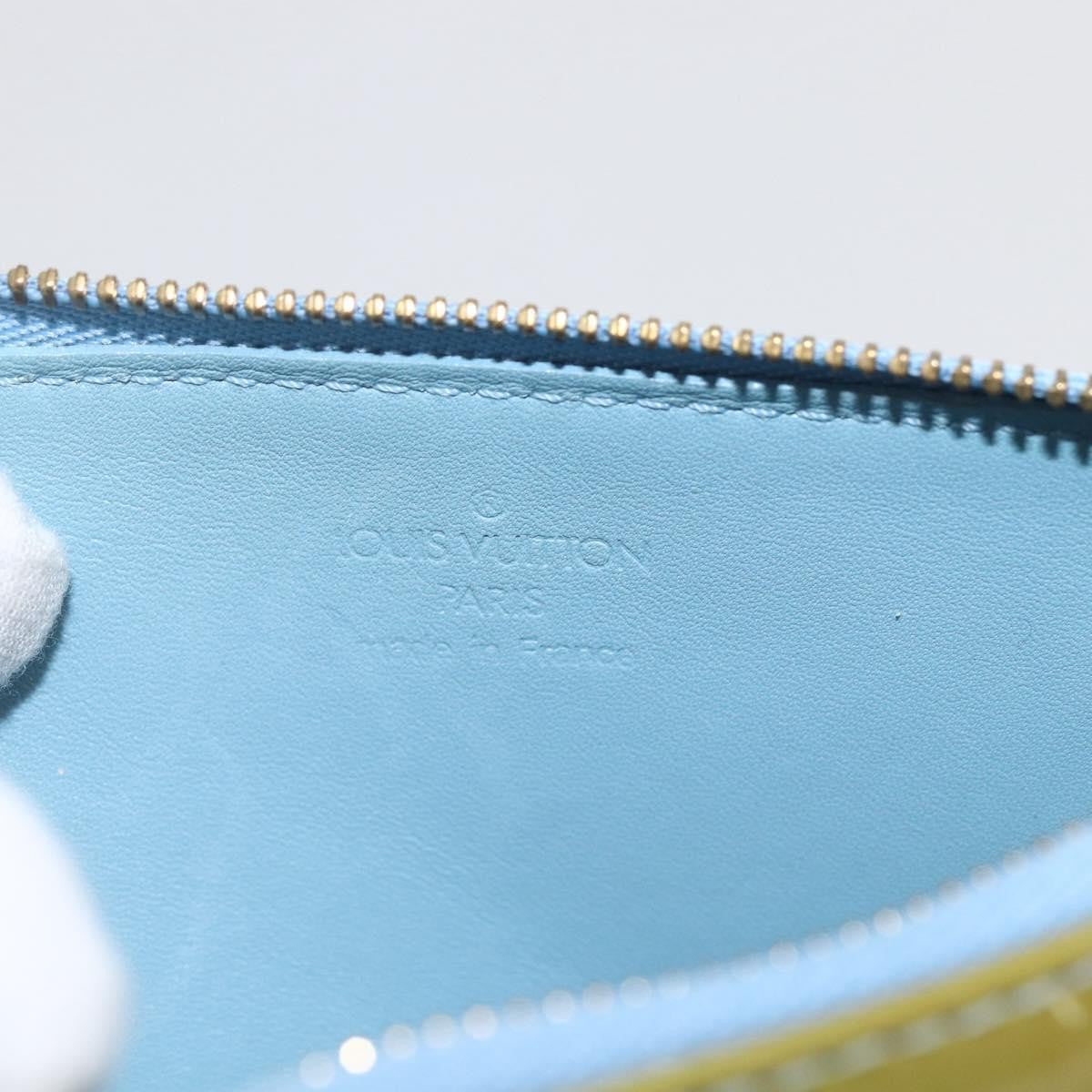 Louis Vuitton Lexington Pochette Monogram Vernis Blue Patent_Leather Clutche & Pouche Bag (Pre-Owned)
