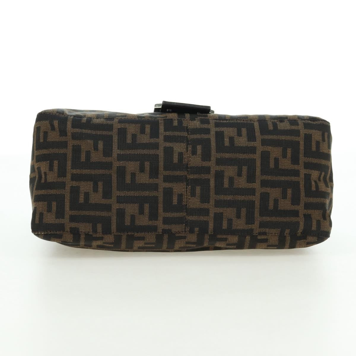 Fendi Mama Forever Zucca Canvas Brown Canvas Handbag (Pre-Owned)