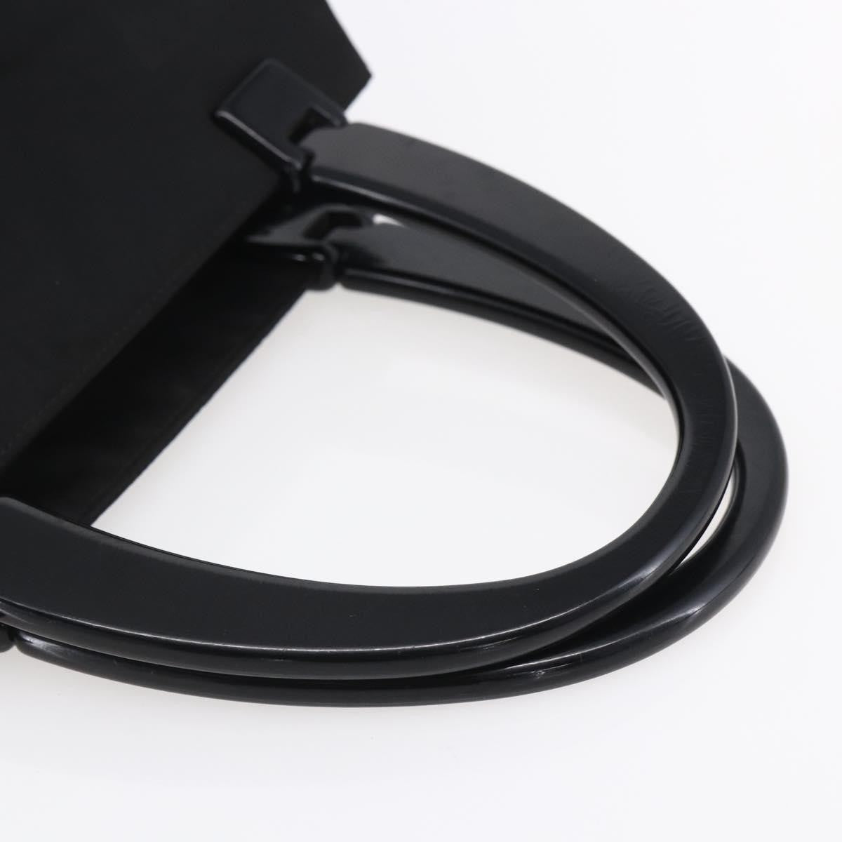 Prada Vintage Tessuto Black Nylon Handbag (Pre-Owned)