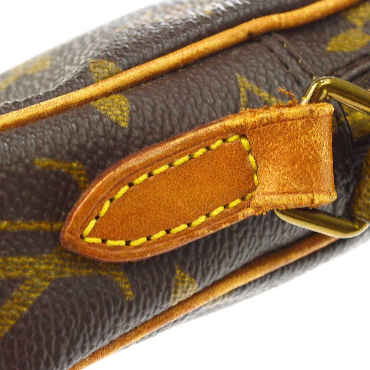 Louis Vuitton Danube Monogram Canvas Brown Canvas Handbag (Pre-Owned)