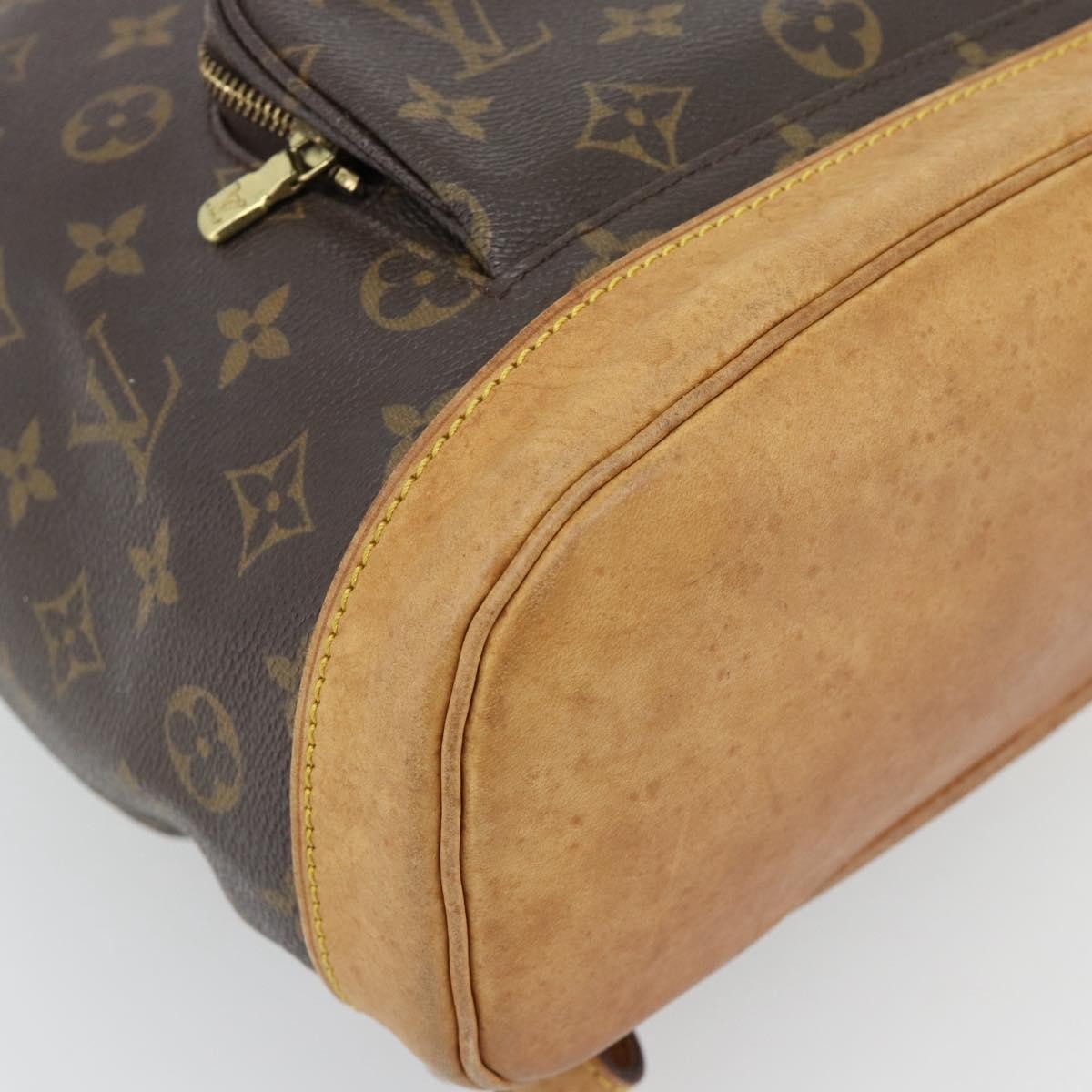 Louis Vuitton Vintage Montsouris Monogram Canvas Brown Canvas Backpack Bag (Pre-Owned)