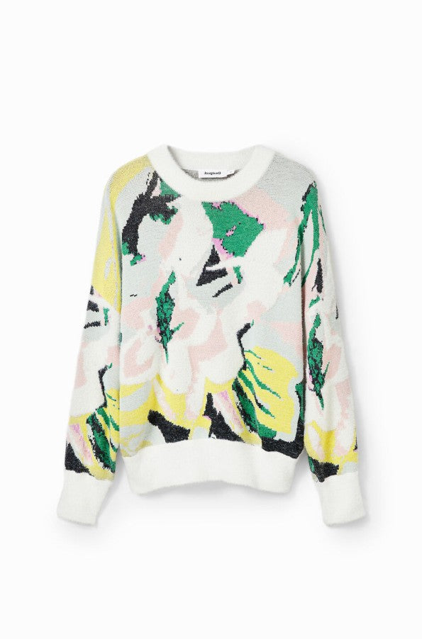 Desigual Oversized Arty Sweater