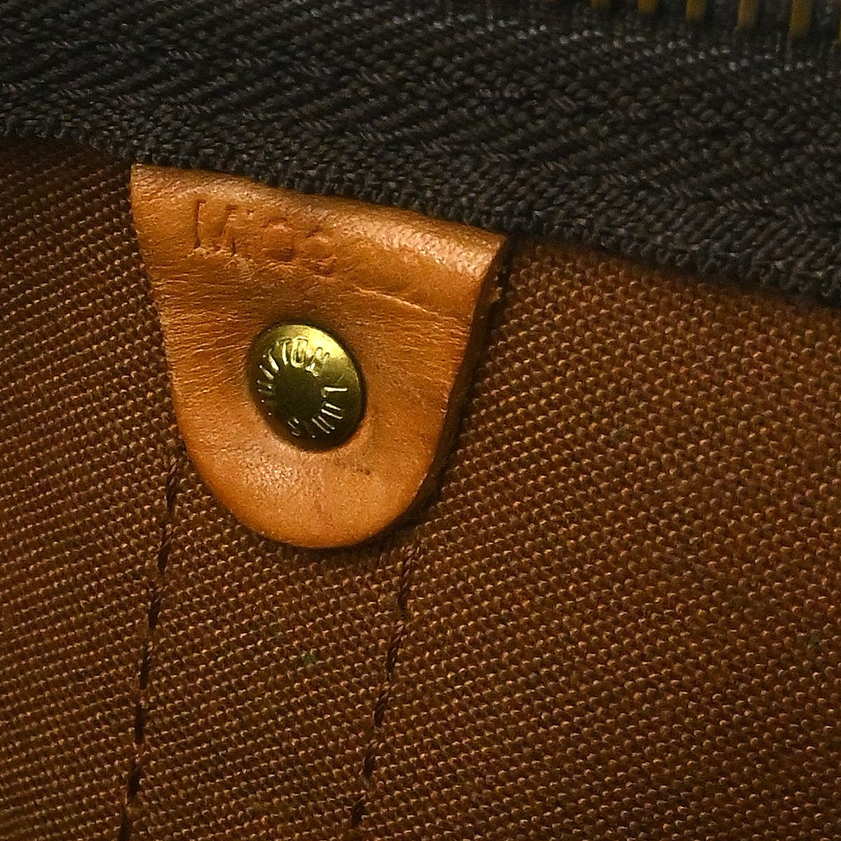 Louis Vuitton Keepall Monogram Brown Canvas Travel Bag Bag (Pre-Owned)