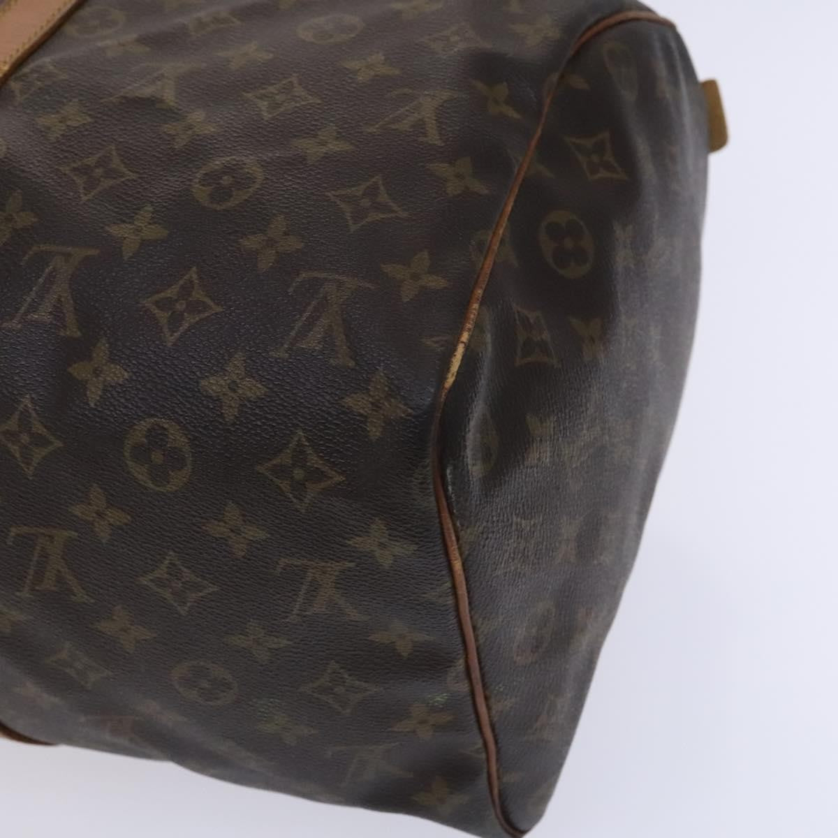 Louis Vuitton Keepall Monogram Canvas Brown Canvas Travel Bag Bag (Pre-Owned)