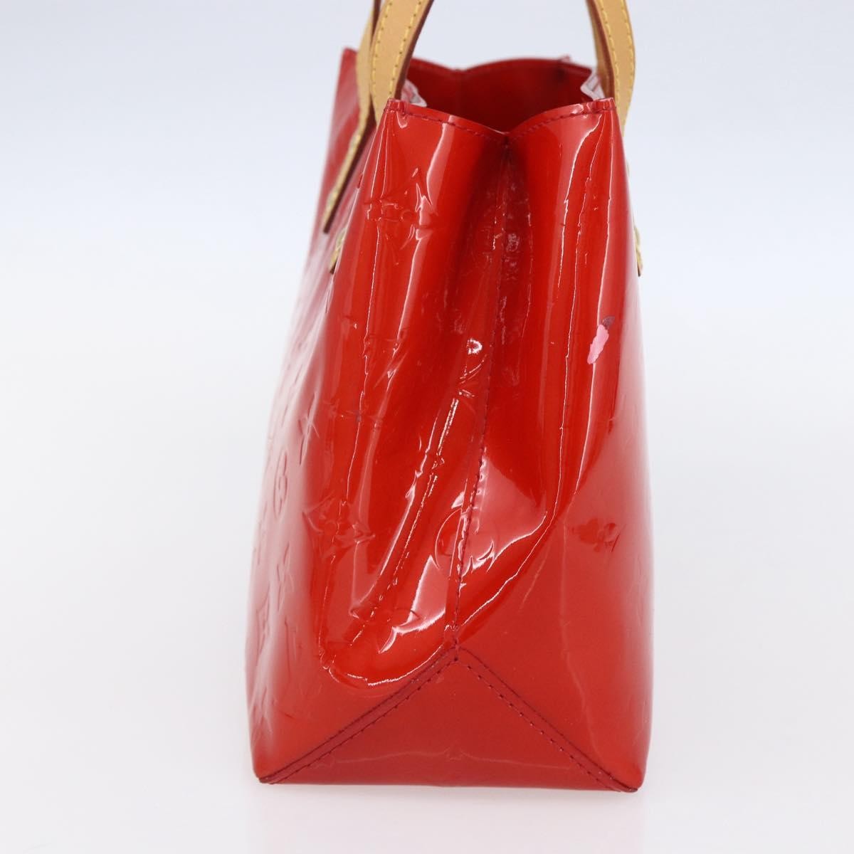 Louis Vuitton Reade Monogram Vernis Red Patent_Leather Handbag (Pre-Owned)