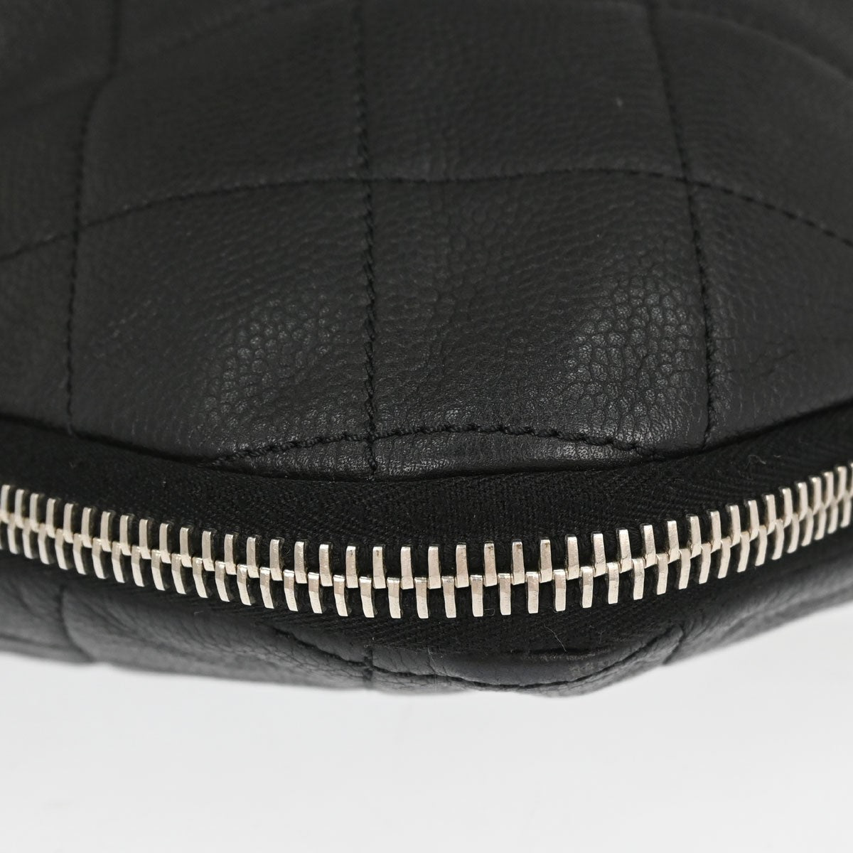 Chanel Timeless Cc Expandable Quilted Caviar Black Leather Tote Bag Bag (Pre-Owned)