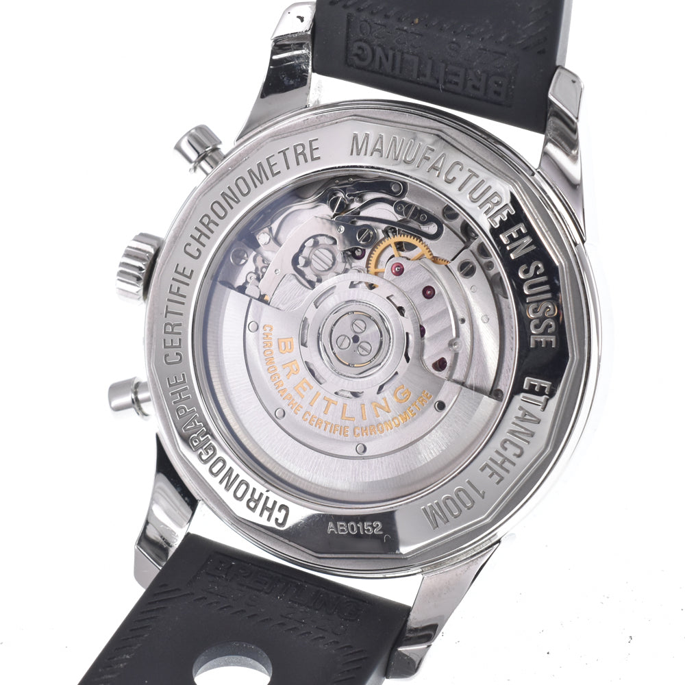 Breitling Transocean Chronograph Automatic Stainless Steel Watch (Pre-Owned)