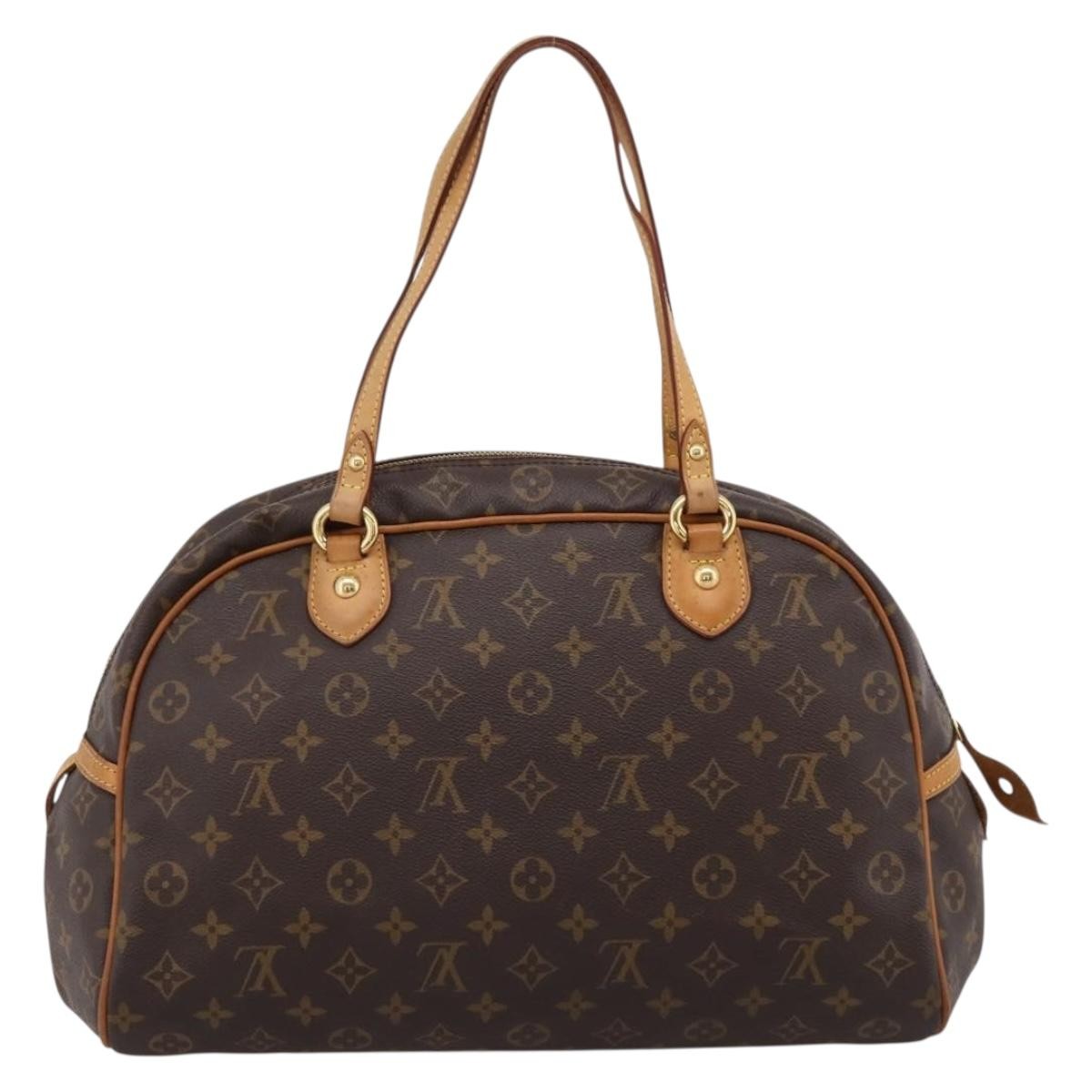 Louis Vuitton Montorgueil Monogram Canvas Brown Canvas Handbag (Pre-Owned)