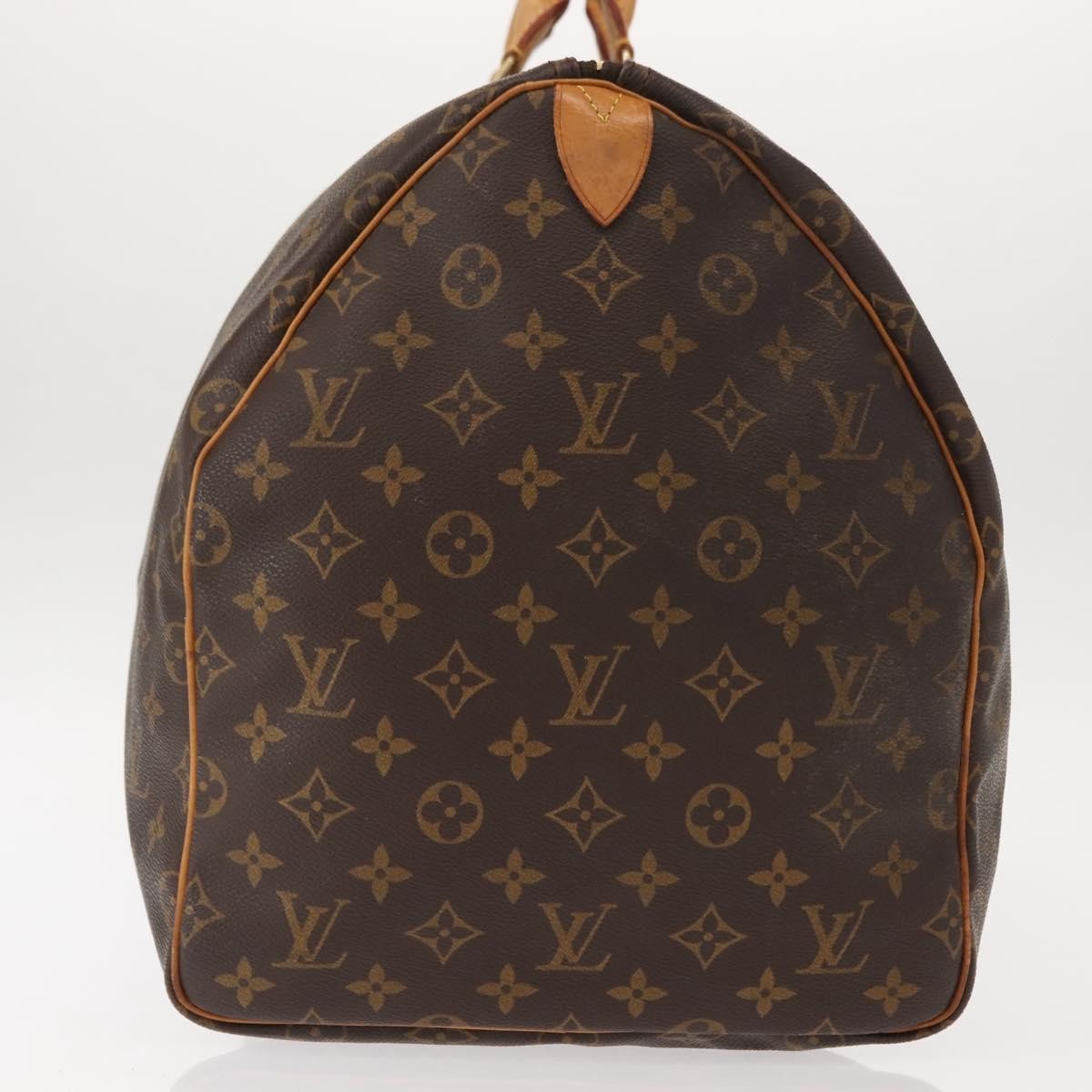 Louis Vuitton Keepall Monogram Canvas Brown Canvas Travel Bag Bag (Pre-Owned)