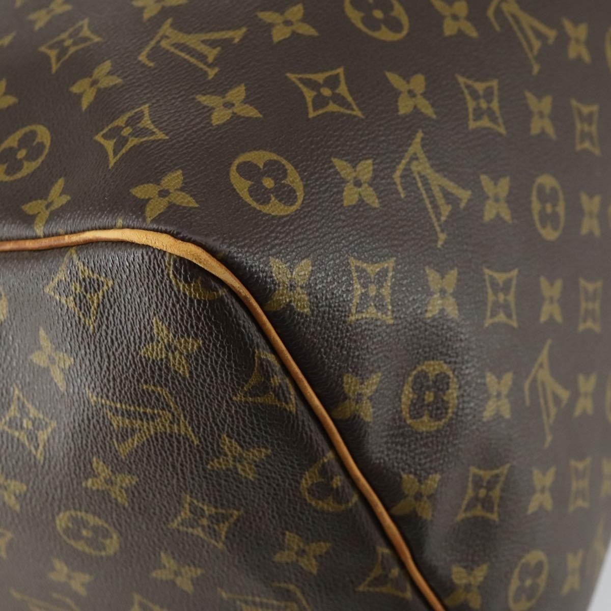 Louis Vuitton Keepall Monogram Canvas Brown Canvas Travel Bag Bag (Pre-Owned)
