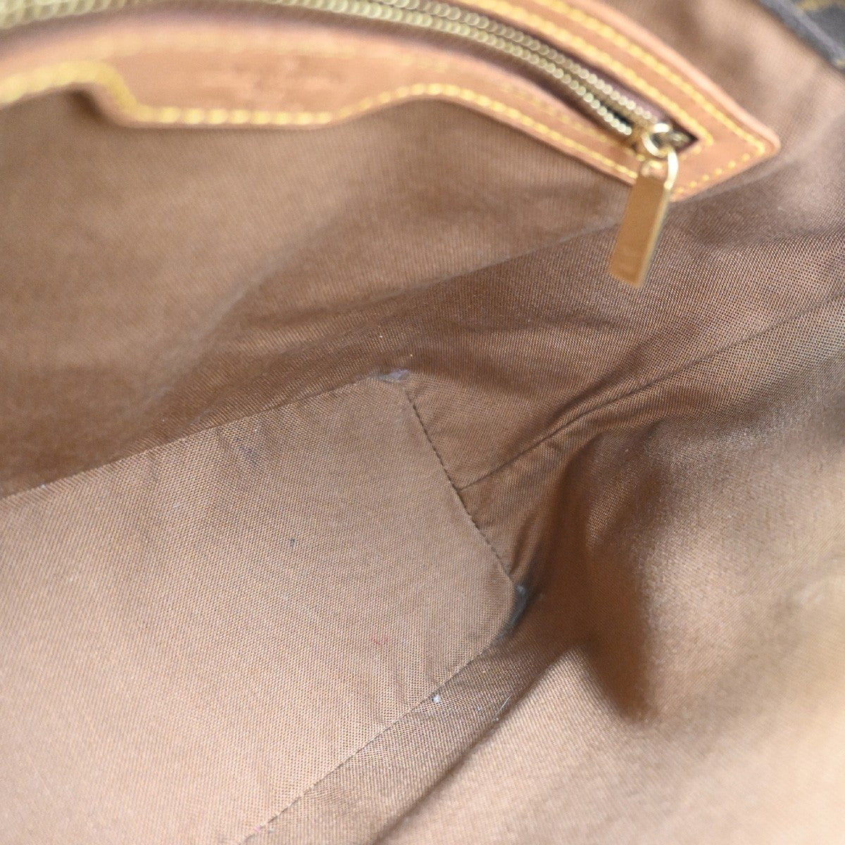 Louis Vuitton Cabas Piano Monogram Canvas Brown Canvas Tote Bag Bag (Pre-Owned)