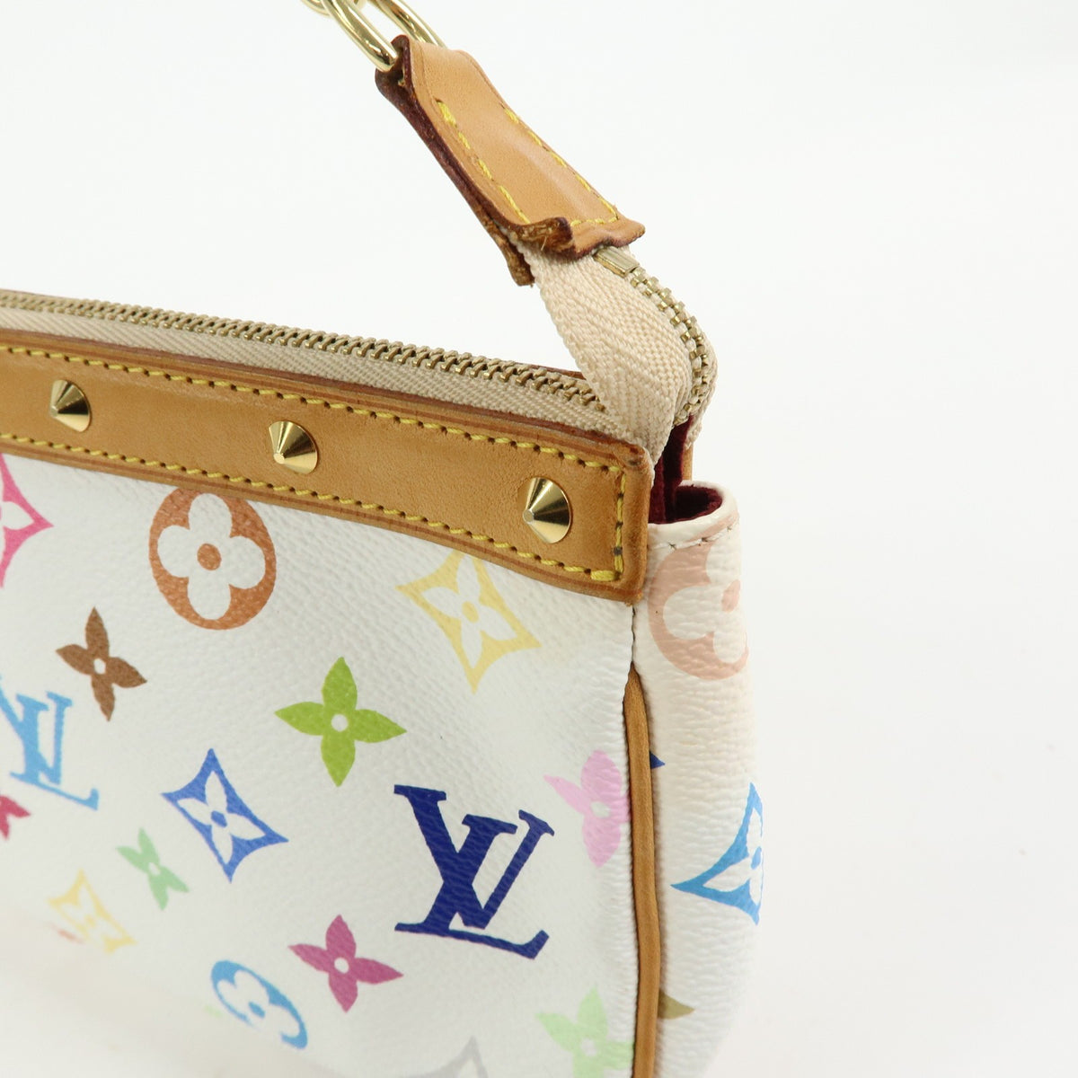 Louis Vuitton Pochette Accessoires Monogram Multicolor Multicolour Canvas Clutche & Pouche Bag (Pre-Owned)