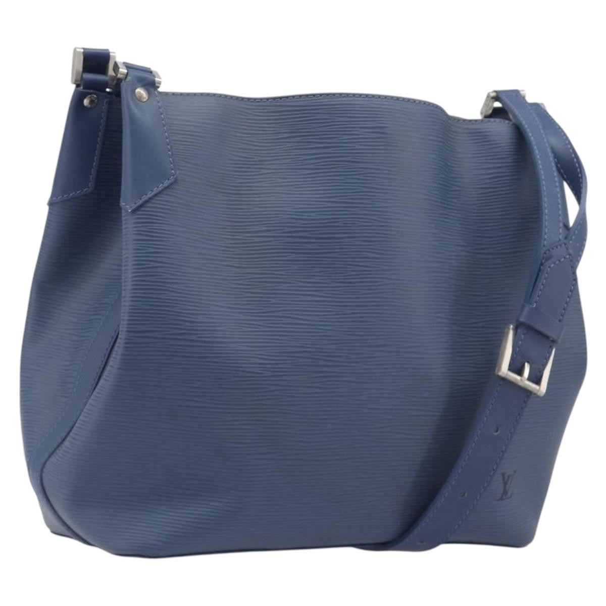 Louis Vuitton Mandara Epi Leather Blue Leather Shoulder Bag Bag (Pre-Owned)