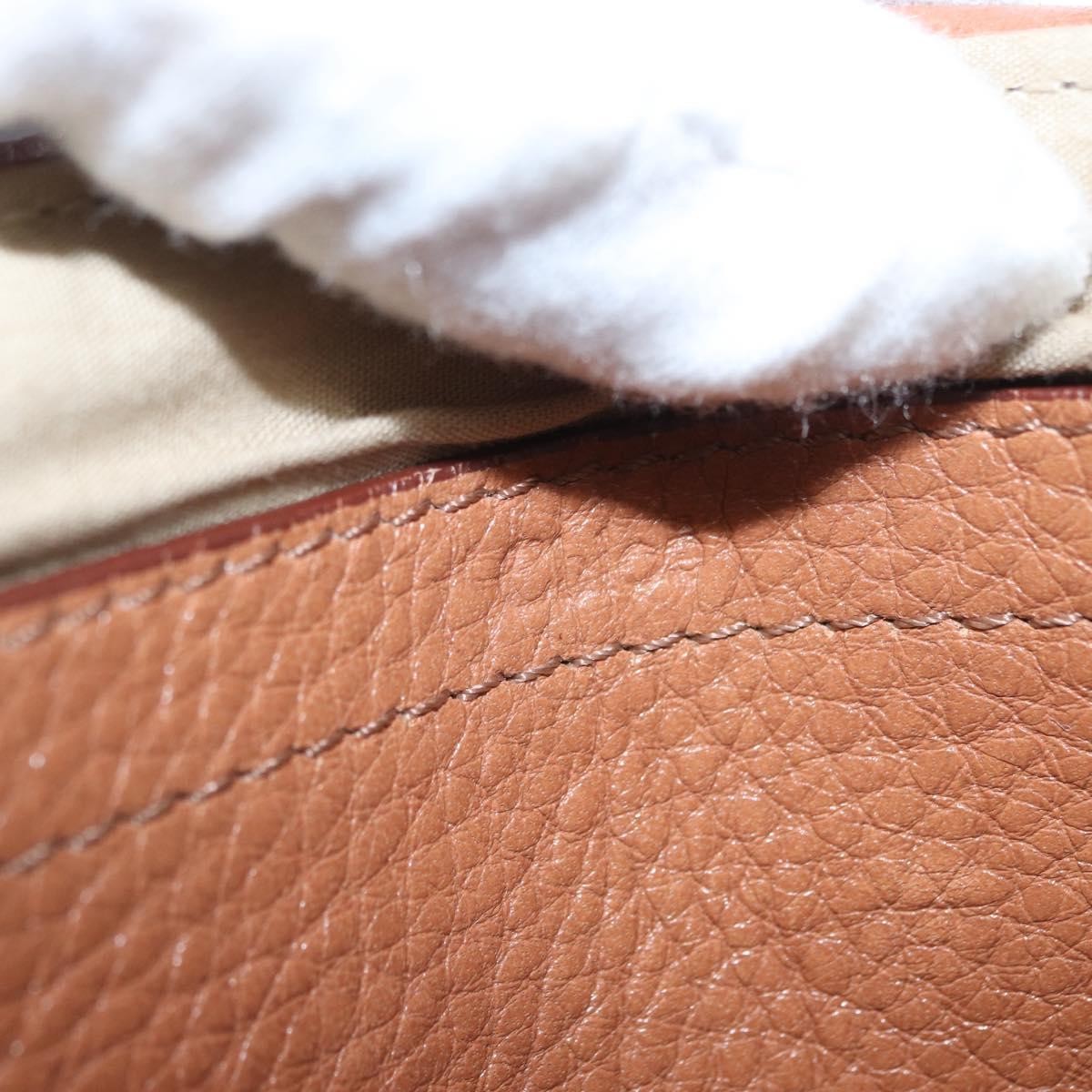 Chloe Lily Leather Brown Leather Shoulder Bag Bag (Pre-Owned)