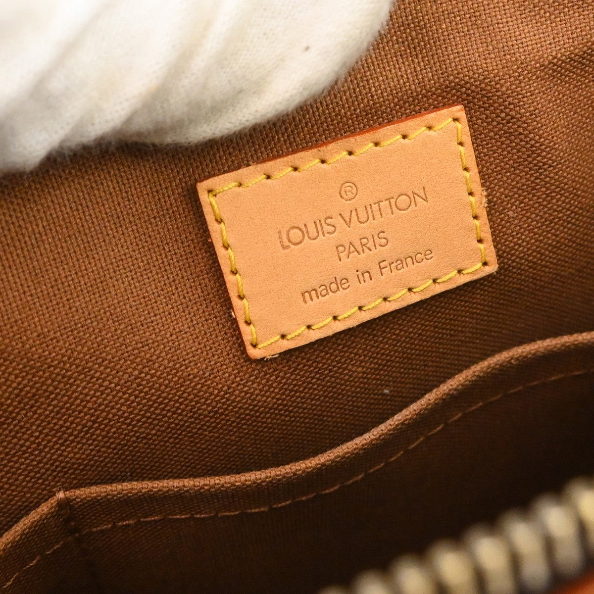 Louis Vuitton Popincourt Tote Monogram Canvas Brown Canvas Tote Bag Bag (Pre-Owned)