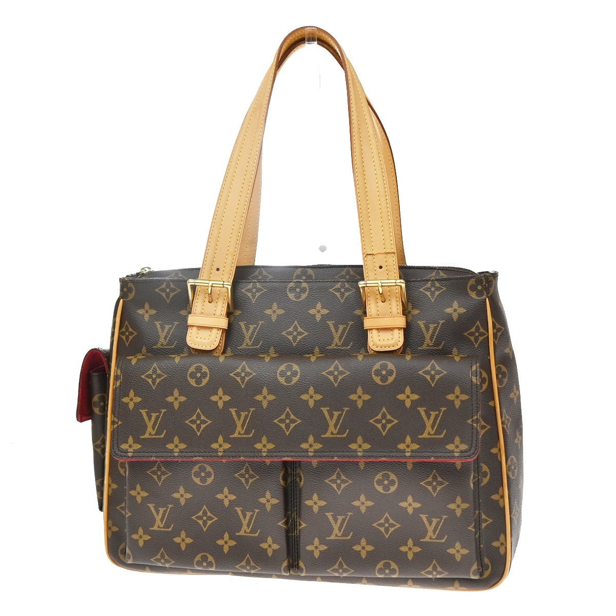 Louis Vuitton Multipli Cite Monogram Canvas Brown Canvas Handbag (Pre-Owned)