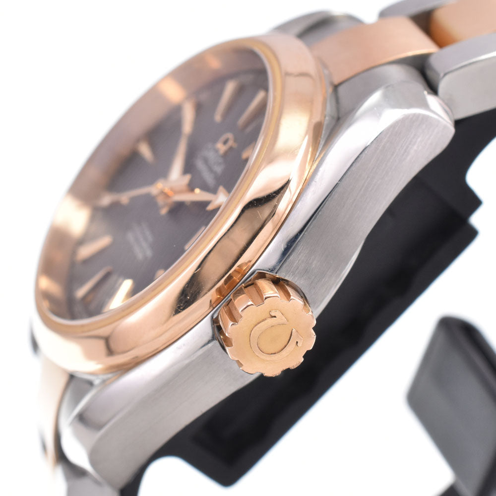 Omega Seamaster Aqua Terra 150M Co-Axial Chronometer Automatic Stainless Steel And Rose Gold Watch (Pre-Owned)