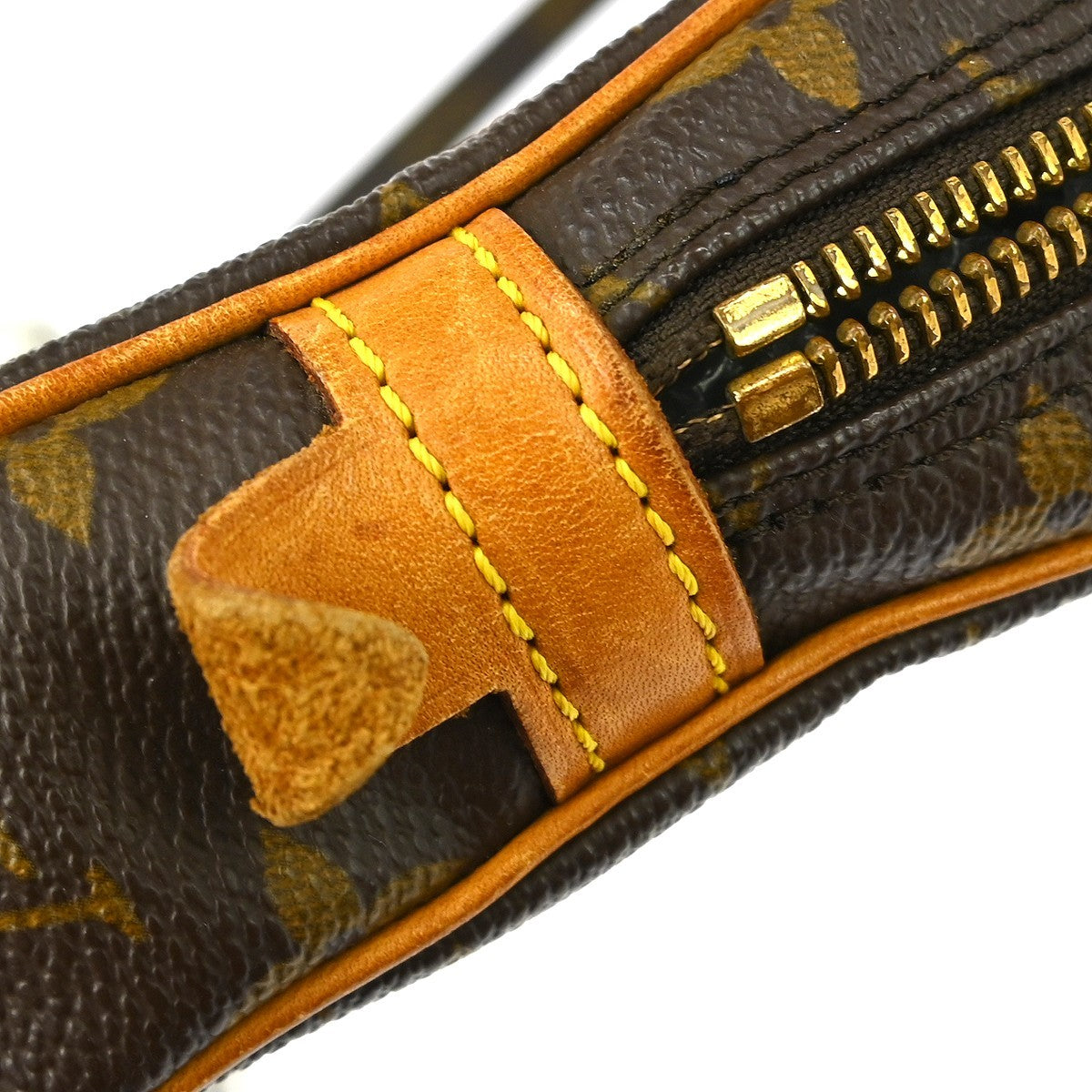 Louis Vuitton Pochette Marly Bandouliere Monogram Canvas Brown Canvas Shoulder Bag Bag (Pre-Owned)