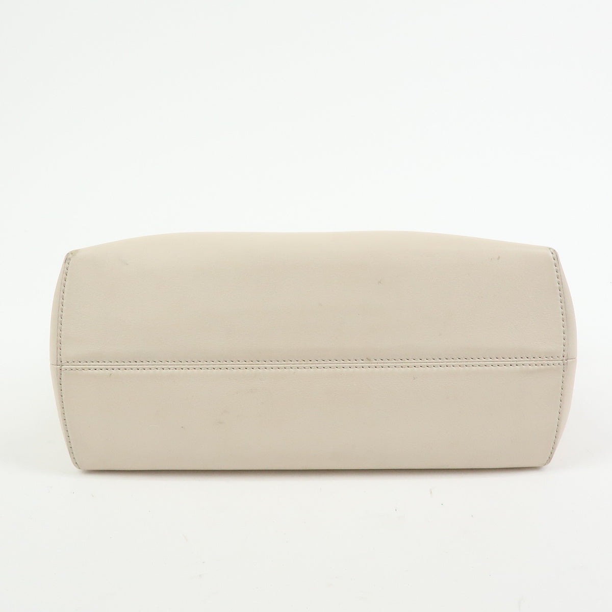 Fendi Selleria By The Way Satchel Leather Neutral Leather Handbag (Pre-Owned)