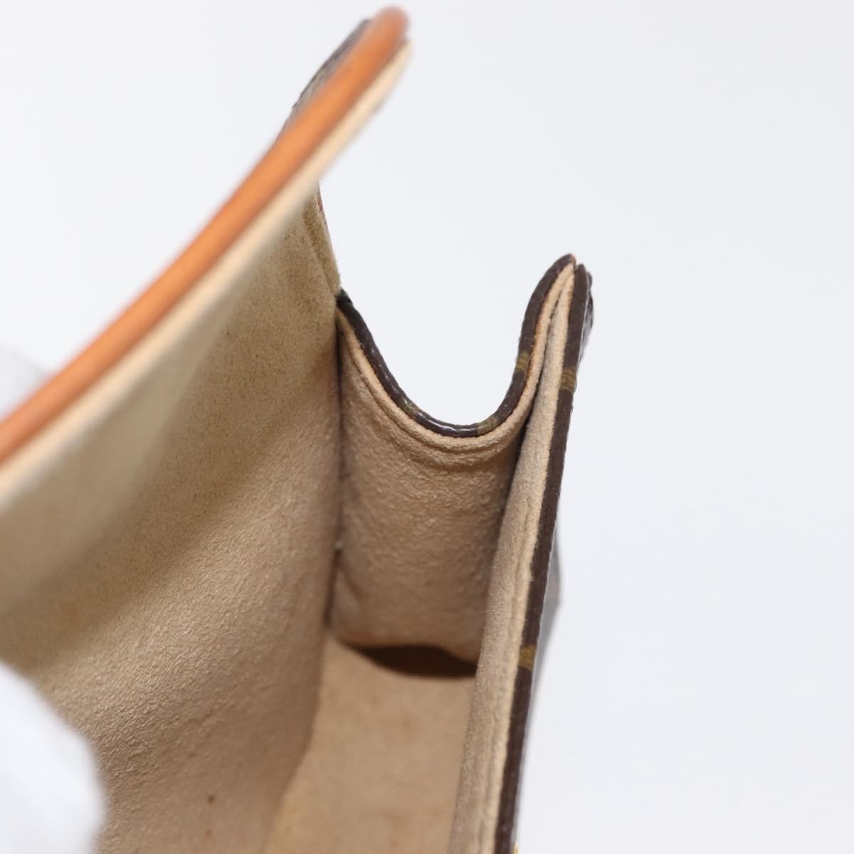 Louis Vuitton Florentine Waist Monogram Canvas Brown Canvas Handbag (Pre-Owned)