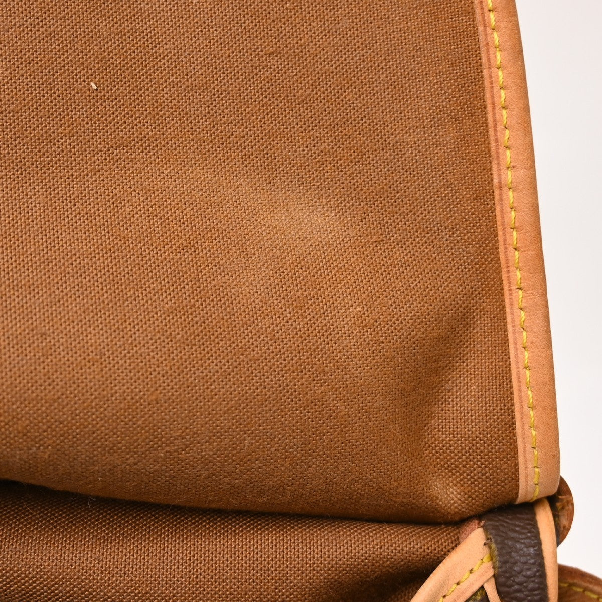 Louis Vuitton Saumur Monogram Canvas Brown Canvas Shoulder Bag Bag (Pre-Owned)