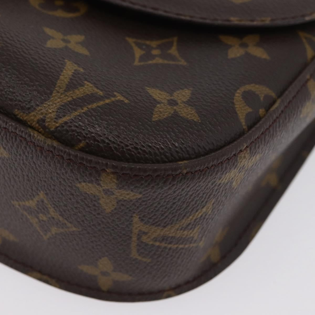 Louis Vuitton Saint Cloud Monogram Canvas Brown Canvas Handbag (Pre-Owned)