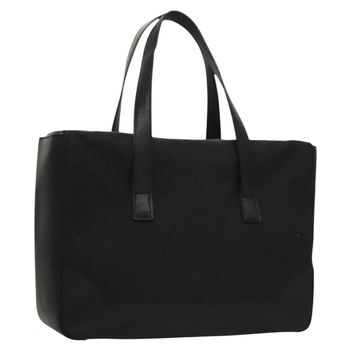 Celine C Macadam Canvas Black Canvas Handbag (Pre-Owned)