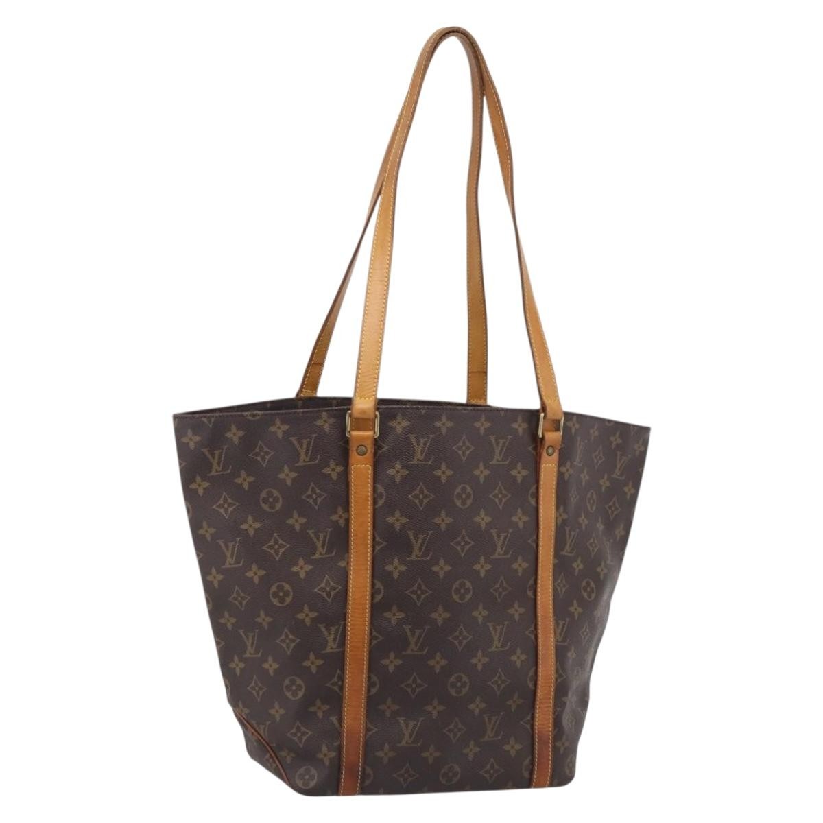 Louis Vuitton Shopping Sac Monogram Canvas Multicolour Canvas Handbag (Pre-Owned)