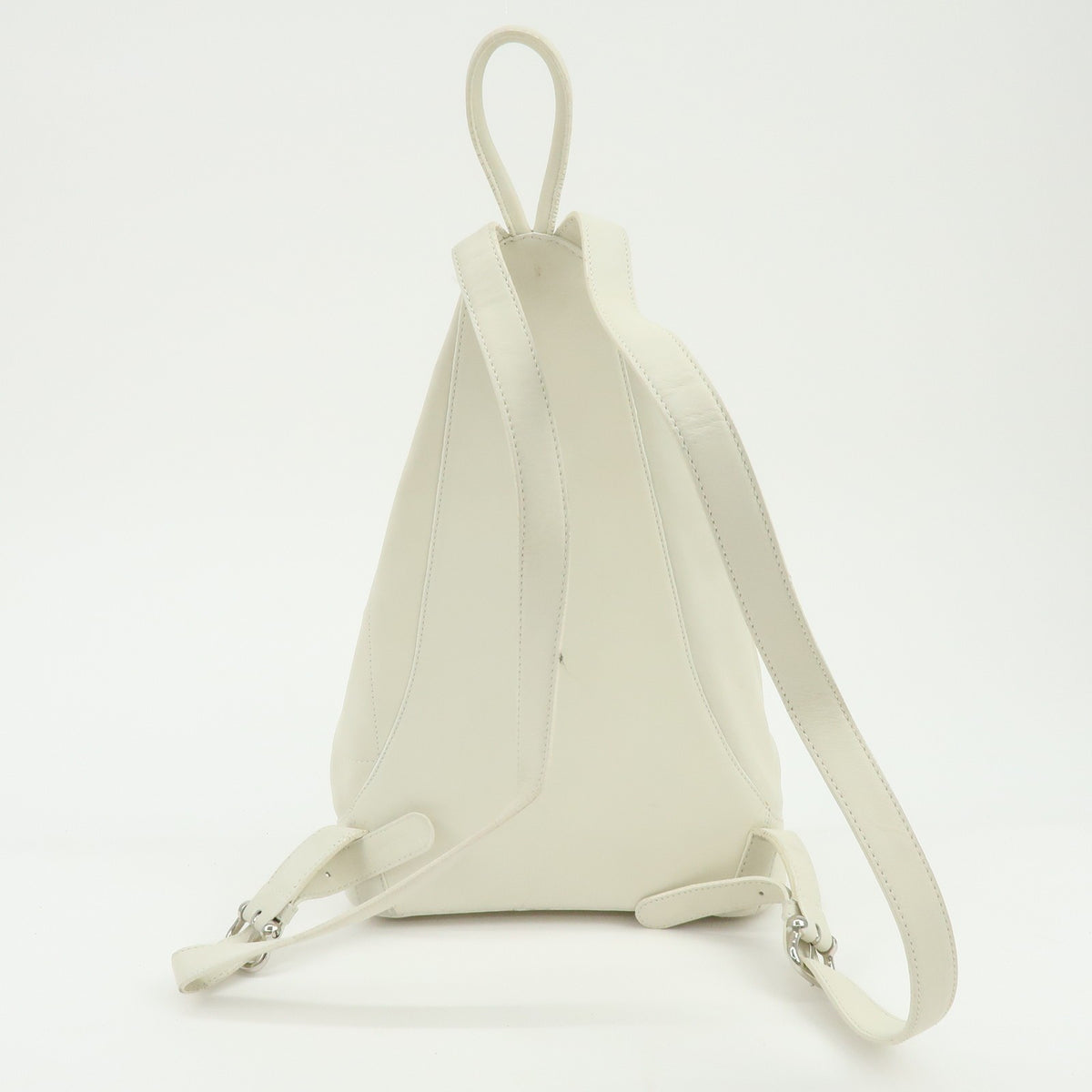 Loewe Anton Sling Leather White Leather Handbag (Pre-Owned)