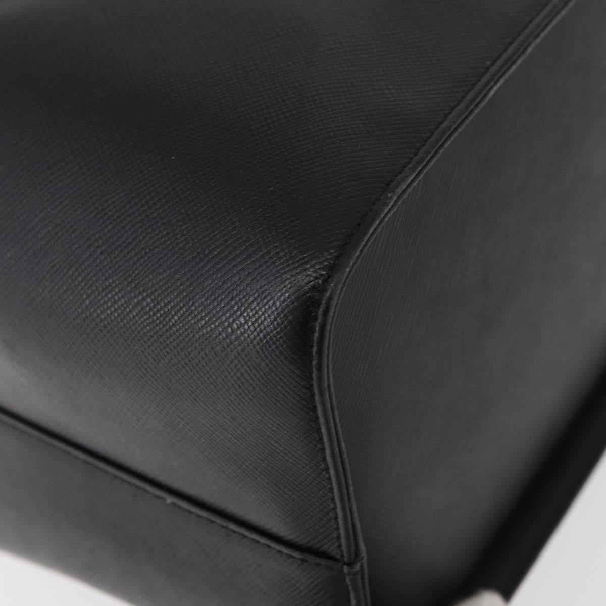 Givenchy Vintage Leather Black Leather Briefcase Bag (Pre-Owned)