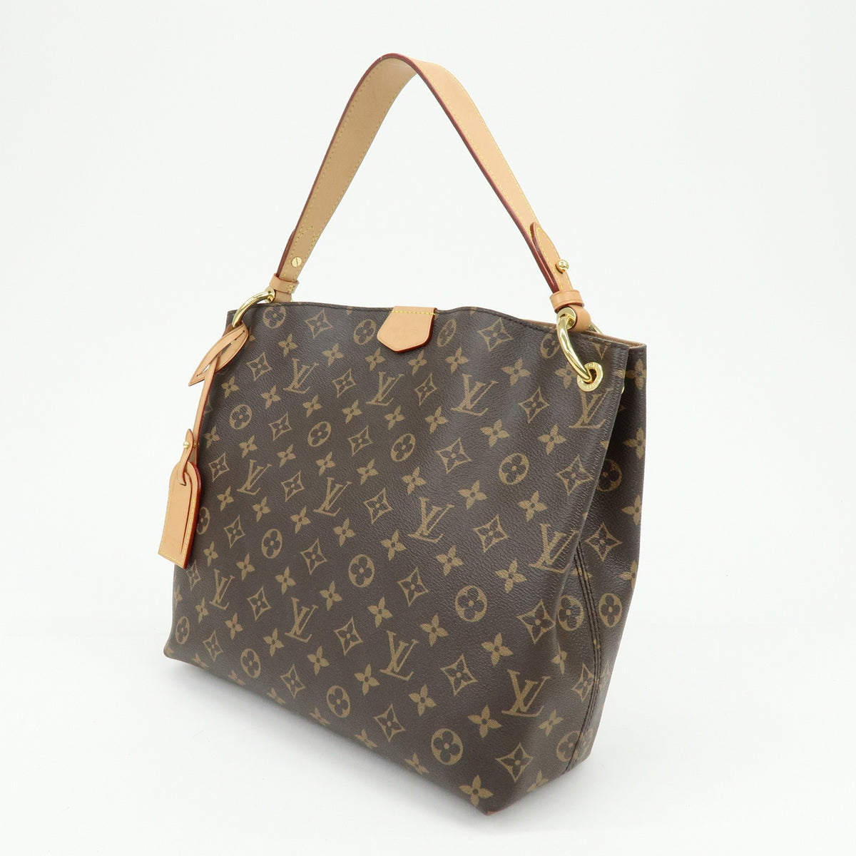 Louis Vuitton Graceful Monogram Canvas Brown Canvas Handbag (Pre-Owned)