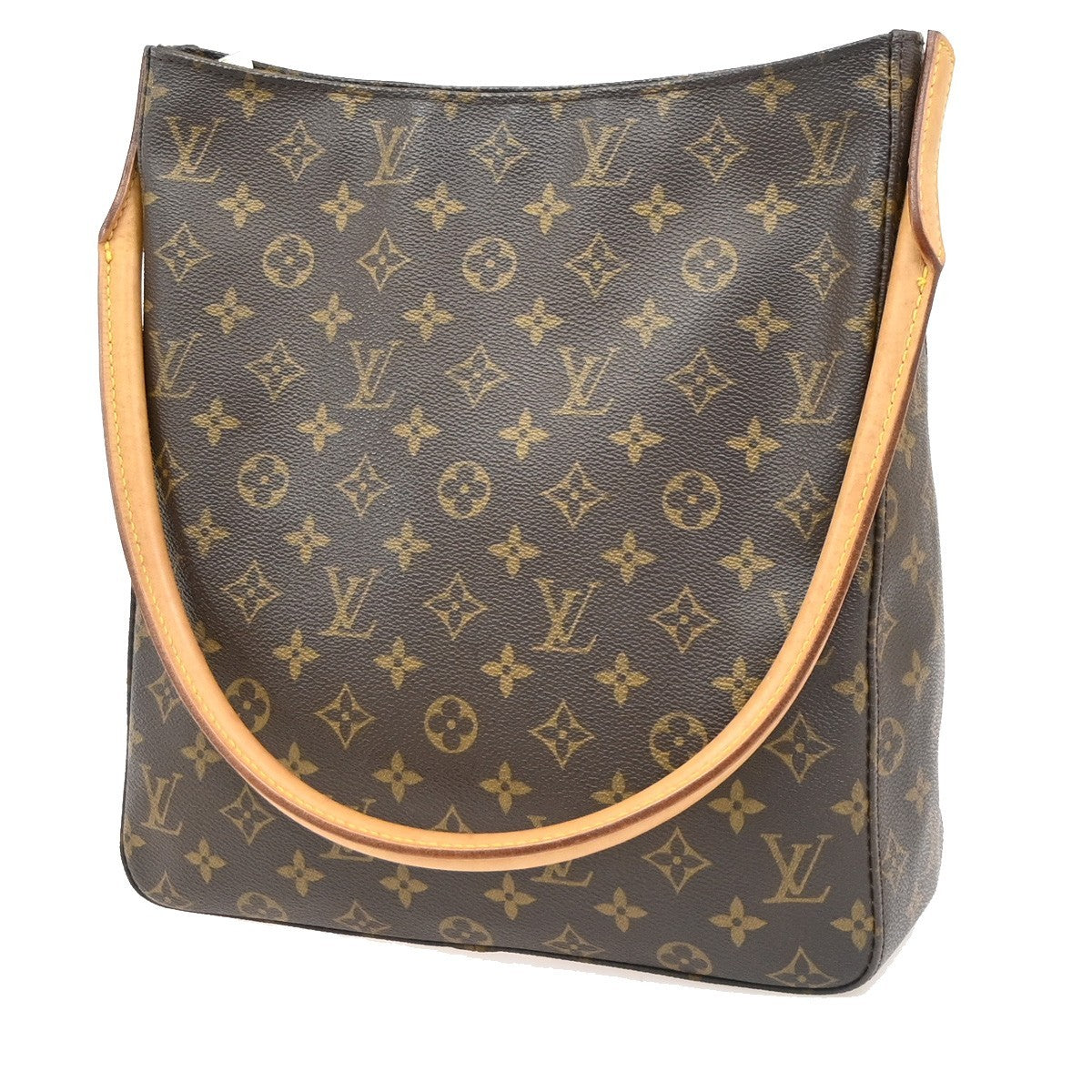 Louis Vuitton Monogram Looping Monogram Canvas Brown Canvas Shoulder Bag Bag (Pre-Owned)