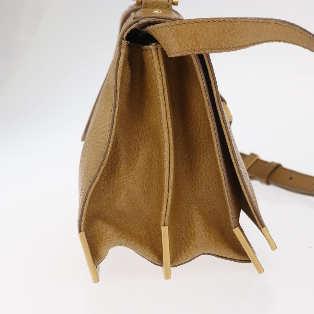 Fendi Classico No. 1 Zucca Canvas Brown Leather Handbag (Pre-Owned)