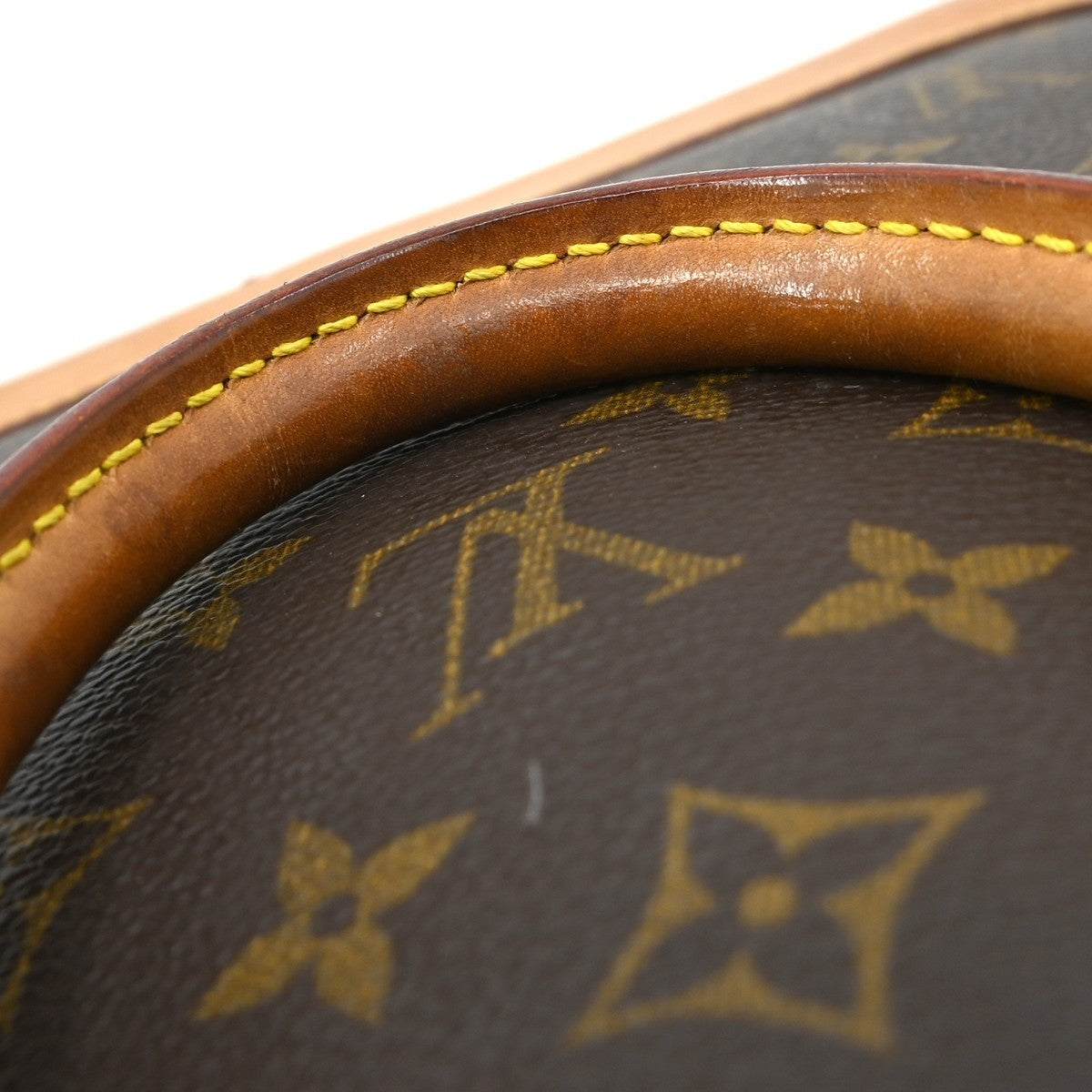 Louis Vuitton Alma Monogram Brown Canvas Handbag (Pre-Owned)