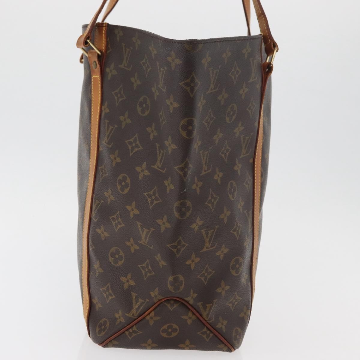 Louis Vuitton Shopping Sac Monogram Canvas Brown Canvas Handbag (Pre-Owned)