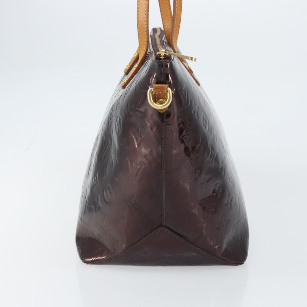 Louis Vuitton Bellevue Monogram Vernis Purple Patent_Leather Tote Bag Bag (Pre-Owned)