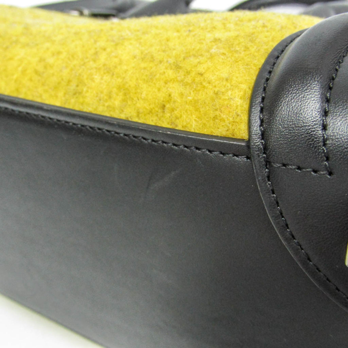Celine Tricolor Luggage Felt Multicolour Leather Handbag (Pre-Owned)