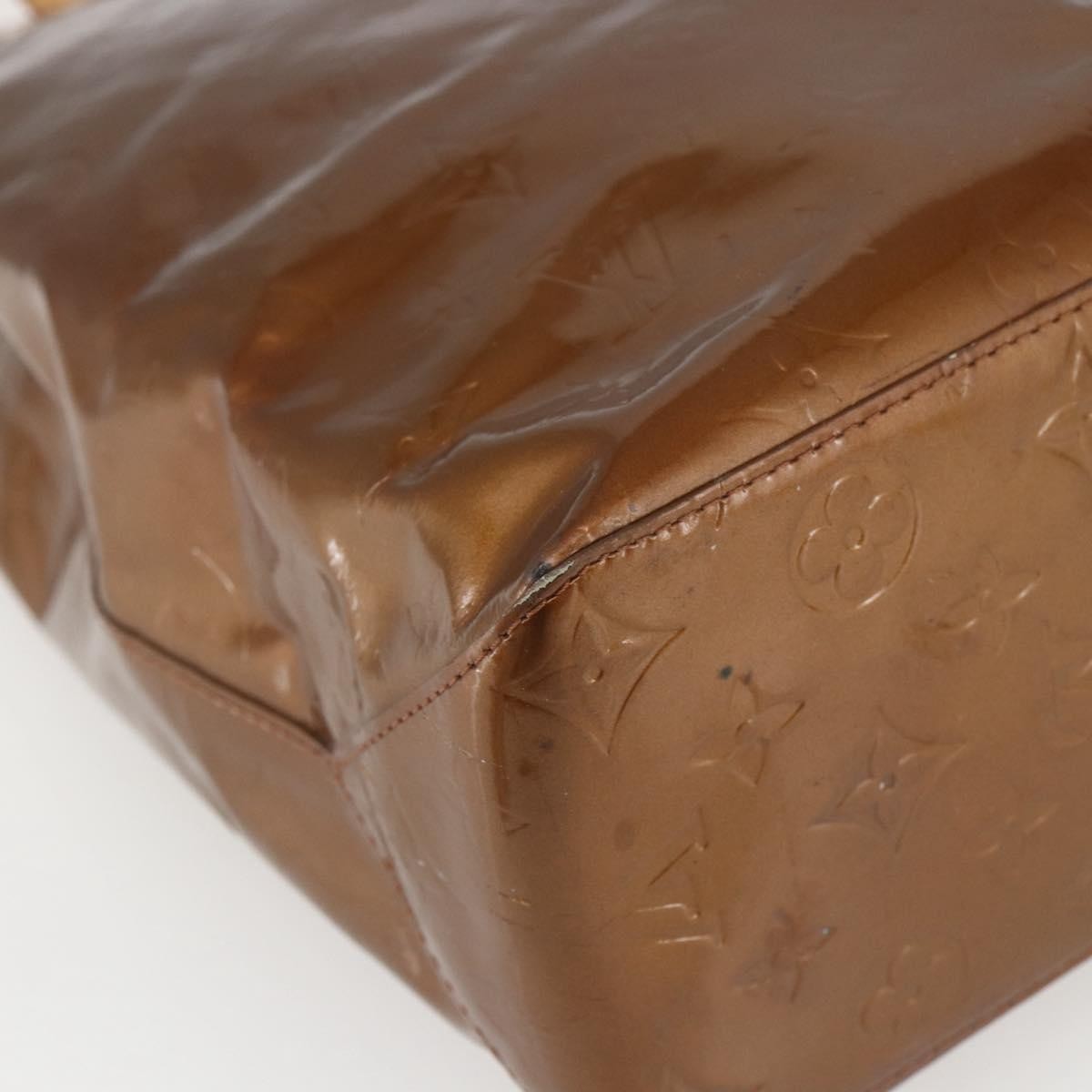 Louis Vuitton Reade Monogram Vernis Brown Patent_Leather Handbag (Pre-Owned)