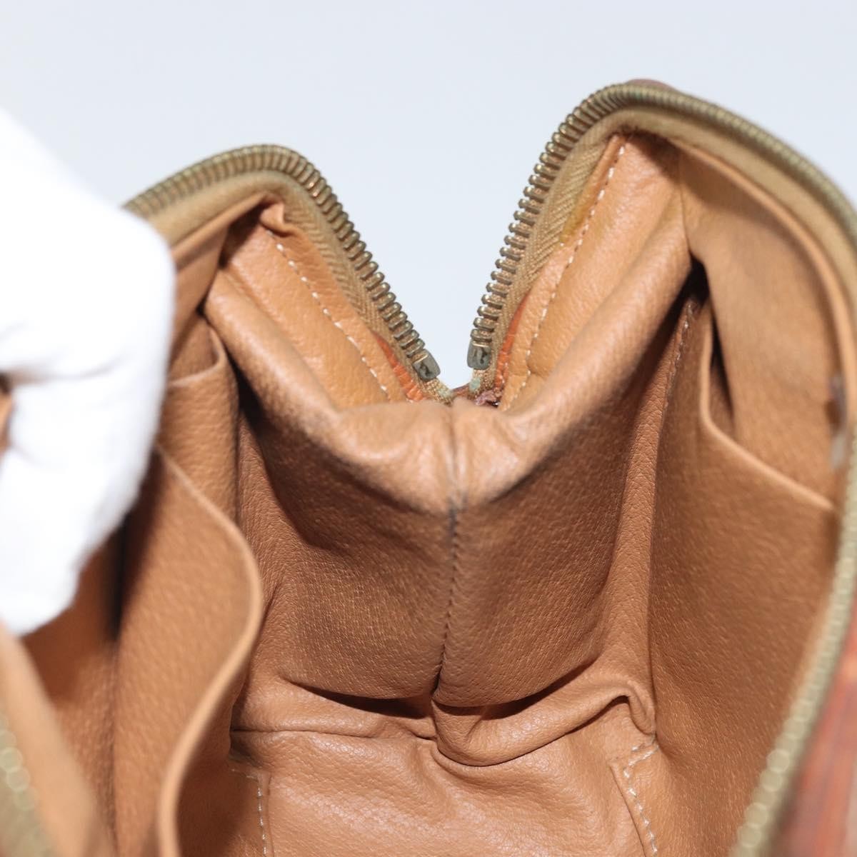 Celine Macadam Pochette Canvas And Leather Brown Canvas Clutche & Pouche Bag (Pre-Owned)