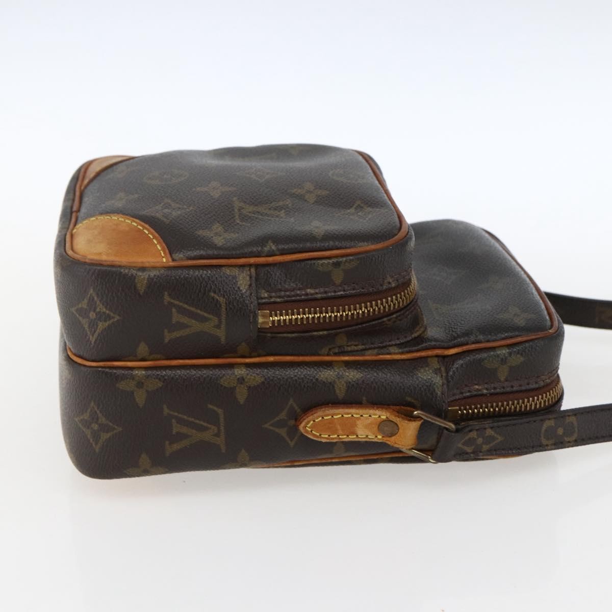 Louis Vuitton Amazone Monogram Canvas Brown Canvas Shoulder Bag Bag (Pre-Owned)