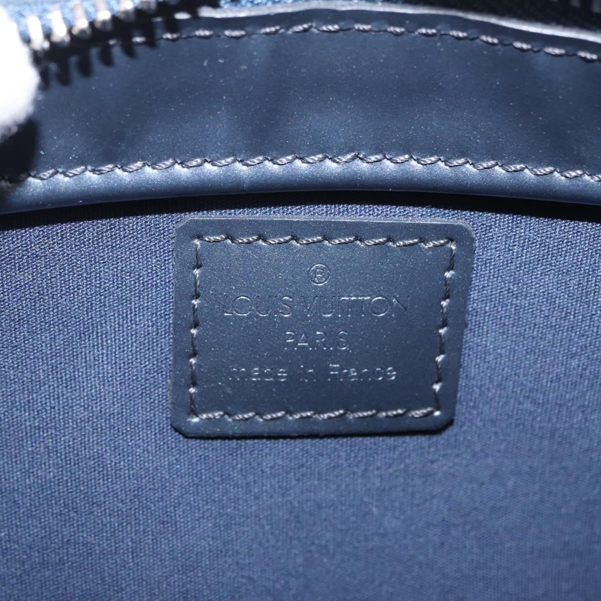 Louis Vuitton Mat Fowler Monogram Vernis Navy Canvas Handbag (Pre-Owned)