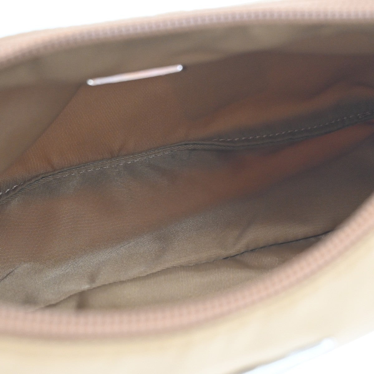 Prada Hobo Tessuto Beige Nylon Shoulder Bag Bag (Pre-Owned)