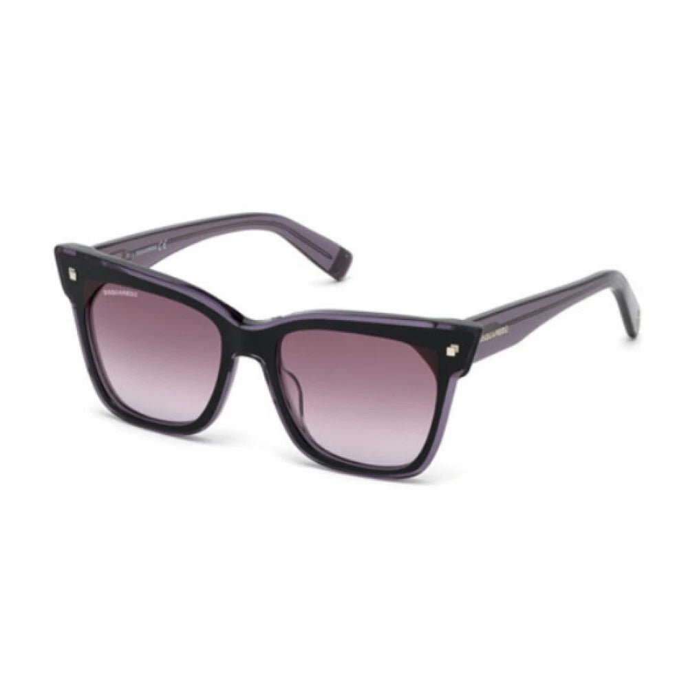 Dsquared2 Women's Debbie Purple Cat Eye Plastic Sunglasses