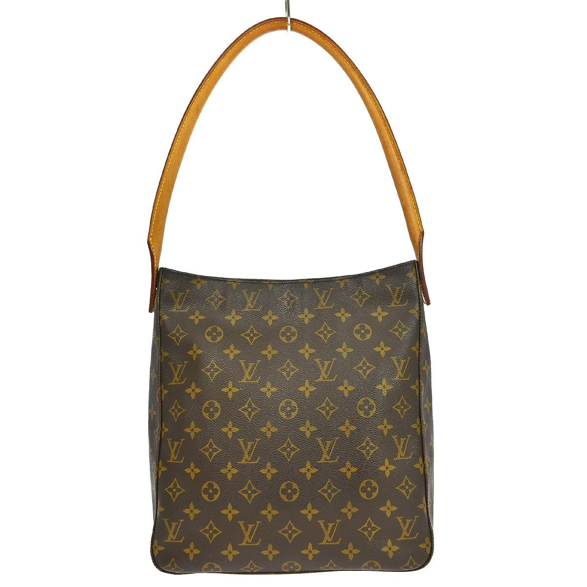 Louis Vuitton Looping Monogram Canvas Brown Canvas Handbag (Pre-Owned)