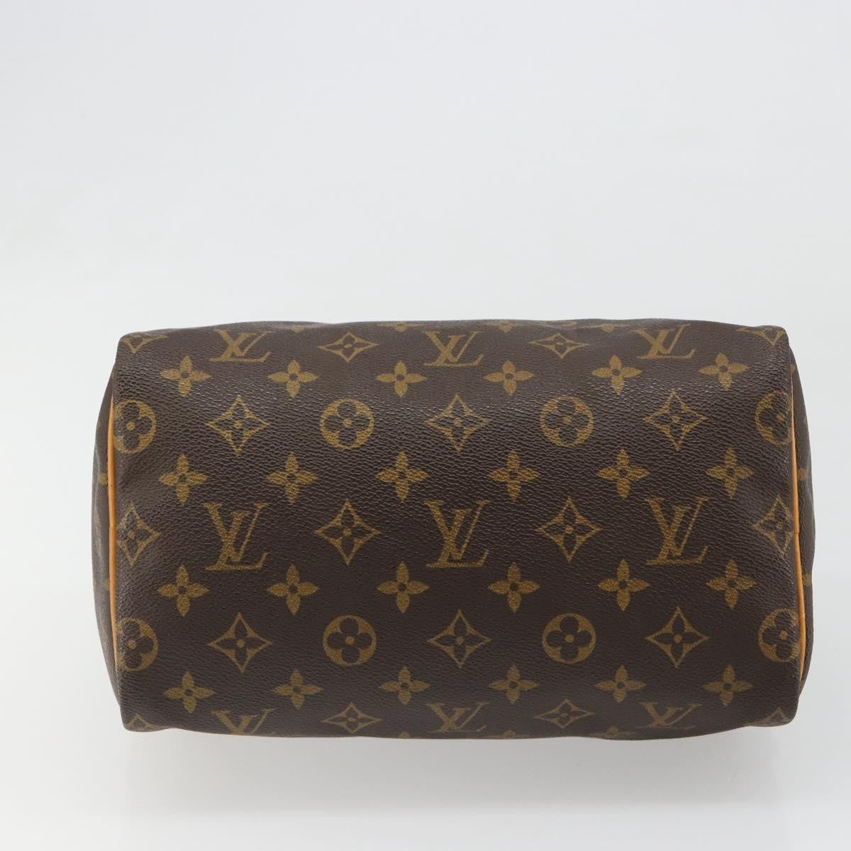Louis Vuitton Speedy Monogram Canvas Neutral Canvas Handbag (Pre-Owned)